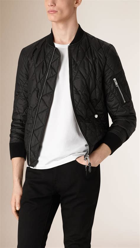 mens burberry bomber jacket|burberry jacket men sale.